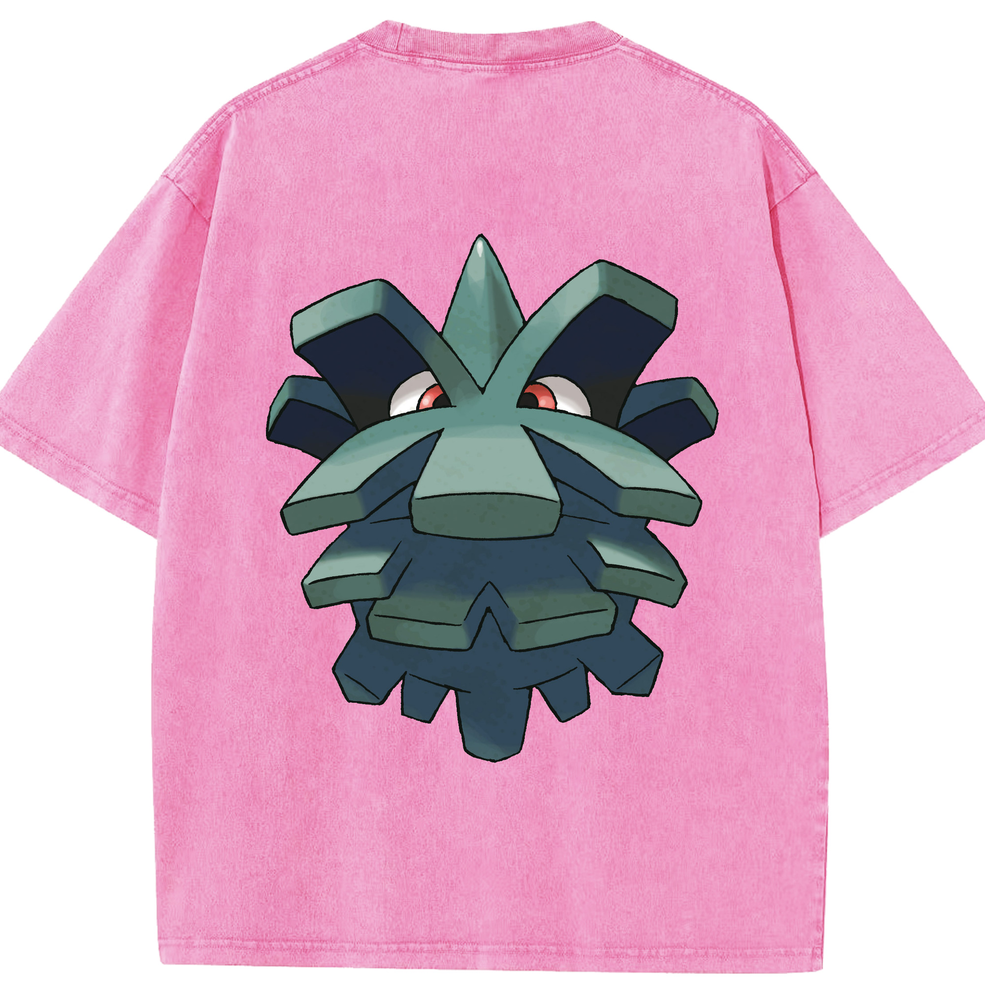 （画像用） ポケットモンスター Pokémon 綿100% ヴィンテージ風 半袖Tシャツ（背面プリント）